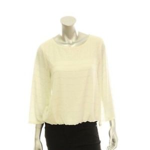 NEW SIZE 6 PETITE MACY'S BUBBLE TOP ALFANI LOT1646